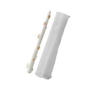 Stampo in silicone con motivo floreale geometrico in gesso adatto per decorazioni creative di case e regali fatti a mano Stampo in silicone a cilindro lungo