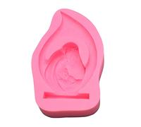 Stampo in silicone creativo della sacra famiglia multifunzionale strumenti per la decorazione di torte al cioccolato strumenti di cristallo resina epossidica sapone Mo fondente torta stampi in