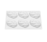 Stampo In Silicone Da Torta | Teglia Per Dolci 3D A Forma Di Noce,Stampo Da Dolci Con 6 Cavità,Per Uso Domestico E Cucina, Cottura Al Forno, Pasticceria, Panetteria, Ristorante E Caffetteria