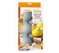 Stampo in Silicone Decora Mezza Sfera 5 cavità cm ø 8 x h 4 cad. alta qualità