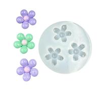 Stampo in silicone dettagliato a forma di rosa con 6 forme ispirate alla natura, dimensioni precise da 0,4 cm e 2,4 cm, per decorare torte e cioccolatini, stampi in silicone per la produzione di