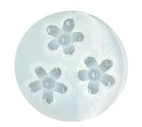 Stampo in silicone di alta qualità per la creazione di gioielli con 6 disegni floreali a forma di rosa, margherite, pigna, resistente alle alte temperature, facile rilascio, stampi in silicone per