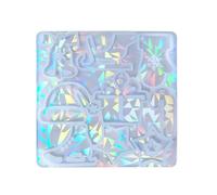 Stampo in silicone durevole per albero di Natale unico olografico slitta pattinaggio stampi in resina cappello di Natale Charm resina epossidica pendente resina