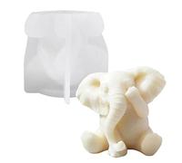 Stampo in silicone elefante | Stampi per sapone in silicone per animali,Elefanti in silicone che fanno stampo in resina per sapone in cera Stampo per cioccolatini Stampo per animali