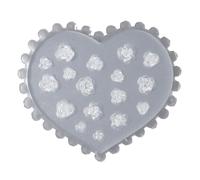 Stampo in silicone epossidico in rilievo, motivo floreale, per intaglio delle unghie, per intagliare le unghie, per gioielli