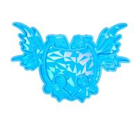 Stampo in silicone epossidico per orecchini olografici pendenti che fanno clip per orecchie di drago forniture di gioielli strumenti per la creazione di gioielli per ragazze stampo in