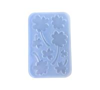 Stampo in silicone facile da smontare a forma di trifoglio, accessorio per gioielli in resina epossidica per amanti del fai da te, stampo per gioielli fatti a mano