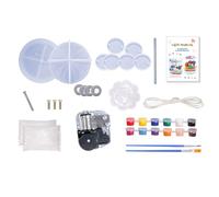 Stampo In Silicone Fai-da-te Kit Carillon Girevole Kit Tema Carosello Set Stampi Per Decorazioni Fai-te Artigianato Ornamento Tavolo Regalo Personalizzato