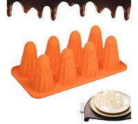 Stampo In Silicone Fantasma - Stampo Per Ghiaccio Fantasma Grande, Argilla In Silicones Cioccolato Fantasmi, Per Caramelle Per Decorazioni Di Halloween, Per Cioccolato In Silicone Fan