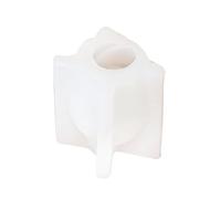 Stampo in silicone fatto a mano con la vergine e la madre che tiene la candela del bambino-Gesù Famiglia