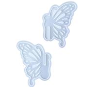 Stampo in silicone flessibile a forma di farfalla per decorazioni profumate artigianali 4 opzioni di design incensi pendenti stampi artigianali in silicone per gioielli