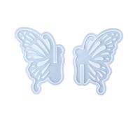 Stampo in silicone flessibile a forma di farfalla per decorazioni profumate artigianali 4 opzioni di design incensi pendenti stampi artigianali in silicone per gioielli