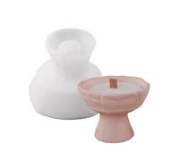 Stampo in silicone flessibile e robusto, accessorio alla moda per realizzare candele uniche a forma di calice e decorazioni per la casa