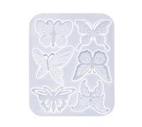 Stampo in silicone flessibile Orecchini a forma di farfalla Stampi personalizzati per orecchini pendenti per gli amanti del mestiere Forniture di gioielli artigianali Orecchini Casting