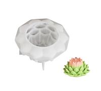 Stampo in silicone flessibile per la decorazione della casa, fatto a mano, profumato, a forma di fiore, per aromaterapia, strumento per gioielli, officina creativa