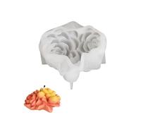 Stampo in silicone flessibile per la decorazione della casa, fatto a mano, profumato, a forma di fiore, per aromaterapia, strumento per gioielli