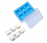 Stampo in silicone flessibile vassoio da cucina accessorio in silicone Maker per la fabbricazione di stampi per ghiaccio