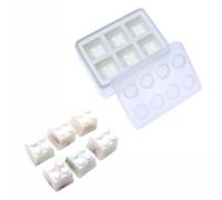 Stampo in silicone flessibile vassoio da cucina accessorio in silicone Maker per la fabbricazione di stampi per ghiaccio