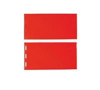 Stampo in silicone for cera d'api, stampo for foglio pressato for base di alveari, stampo for foglio pressato for cera d'api, strumenti for apicoltura, 2 pezzi/set ,Strumento per apicoltori(Rot)
