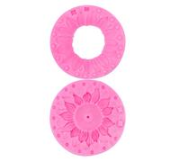 Stampo in Silicone Girasole Fai Da Te Lume Di Candela Riutilizzabile