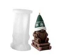 Stampo In Silicone Gnome Facile Sformatura Nano Simpatico Riutilizzabile 3D FAI DA TE