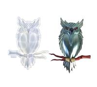 Stampo In Silicone Gufo Flessibile E Facile Da Pulire Comodo Stampo In Resina Per Esposizione Gufo Per Progetti Fai Da Te E Artisti Della Decorazione Domestica