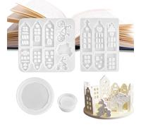 Stampo in silicone habitat 3D - Strumenti di fusione creativa | MARICI UNICO POLIURETANO POLIURETANO EPOSSE ARTISANALE EPOSSIO cioccolato cioccolato Fondante di fondente in miniatura decorazioni per l