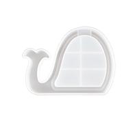 Stampo in silicone in resina a forma di animale stampi epossidici per realizzare posacenere fusione artigianato strumento stampo