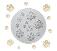 Stampo In Silicone Margherita Da 1 Pezzo, Stampo Per Fiori In Silicone, Stampo Per Fiori In Silicone, Stampo In Silicone Per Fiori, Stampo In Silicone Estivo, Stampo Per Biscotti A Fiori
