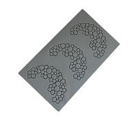 Stampo in Silicone Mezzaluna Cerchi Pavodecor PR004 CIRCLES1