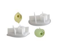 Stampo In Silicone Morbido Stampi A Rilascio Facile Stampi Per Basi Candele A Forma Frutta Texture In Silicone Progetti E Uso Domestico Stampo Portacandele