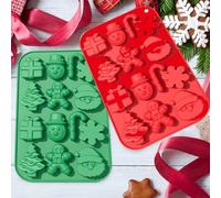 Stampo In Silicone Natalizio, Casetta Natale Forma Silicone, Stampo In Silicone Natalizio Può Essere Utilizzato In Pasticceria, Torte, Cioccolato, Natale, Gelatina, Sapone