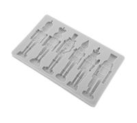 Stampo in Silicone Natalizio Graziosi Stampi Per Mini Schiaccianoci