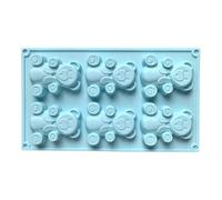 stampo in silicone orso - stampo per alimenti commestibili, produttore di caramelle antiaderente | Creare orsi di cioccolato dettagliati, assicura un facile rilascio, per cucinare, decorare