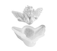 Stampo in silicone per angelo - Stampo per angelo in silicone antiaderente, sapone per stampi a forma di angelo in silicone | stampi per stampaggio di cioccolato d'angelo, stampo in silicone per
