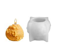 Stampo in silicone per api, pettine per miele, stampo in silicone, per sapone cilindrico, stampo 3D, decorazione per la casa, rilascio rapido, resina animale, arte per cioccolato