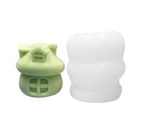 Stampo in silicone per artigianato, stampo in silicone per la casa dei funghi, stampo per candele per casa fungo stampo in silicone riutilizzabile stampi artigianali in gesso antiaderente decorazione