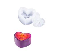 Stampo In Silicone Per Barattolo Candela Per Maglia Da Regalo Natale Che Produceva Stampo Contenitori Gioielli Creative Resin Art Forniture Easy Demold Resin