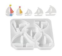 Stampo in silicone per barche a vela a forma cuore artistico per gioielli e decorazioni per la casa Stampo per regali unici