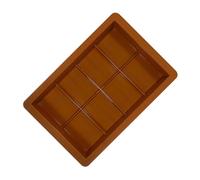Stampo in silicone per barrette di cioccolato - Profondità, Grande, Spesse Stampi per Cioccolato Cioccolato,Stampo per Tavola Di Cioccolato Spessa,Barrette Energia/Dolci/Fusione Di Cera/ /Resina