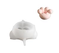 Stampo In Silicone Per Base Candela Elegante Artiglio Gatto/portacandele A Forma Bolla Decorazione Del Desktop La Casa Realizzazione Stampi Candelieri