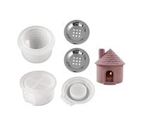 Stampo in silicone per basi in resina di cemento, progetti artistici creativi e regali decorativi in resina