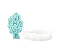 Stampo in silicone per bouquet di foglie, realizzato a mano, per sapone in gesso fai da te, profumato, decorazione per la casa, stampi per foglie di cioccolato