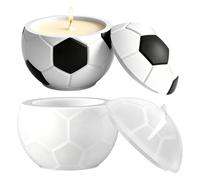Stampo in Silicone per Candela a Forma di Pallone da Calcio Stampo 3D a