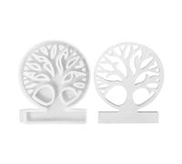 Stampo in Silicone per Candele a Forma di Albero della Vita, stampi in Silicone, per calcestruzzo, per Candele Fai da Te, per Battesimo, Comunione,