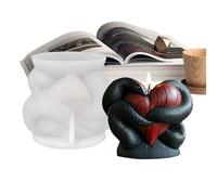 Stampo in Silicone per Candele - Forma Serpentina 3D Serpente in Stampo in Resina Silicone,Strumenti di Produzione di Sapone e Figurine Antiadesivi per Progetti Artistici e Artigianato Creativo