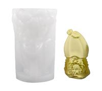 Stampo in silicone per candele, stampi per progetti creativi a forma di nano, perfetti per candele fatte a mano, stampo per sapone fatto a mano