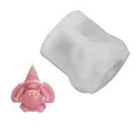 Stampo in silicone per candele, stampi per progetti creativi a forma di nano, perfetti per candele fatte a mano, stampo per sapone fatto a mano