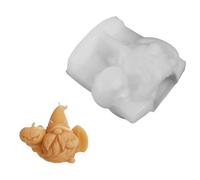 Stampo in silicone per candele, stampi per progetti creativi a forma di nano, perfetti per candele fatte a mano, stampo per sapone fatto a mano