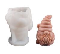 Stampo in silicone per candele, stampi per progetti creativi a forma di nano, perfetti per candele fatte a mano, stampo per sapone fatto a mano